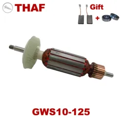 AC220V-240V Armature Rotor Anchor Replacement for BOSCH Angle Grinder GWS10-125