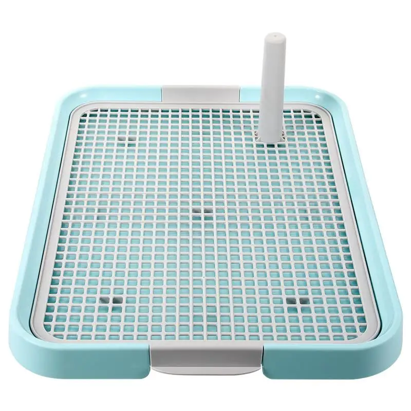 Puppy Toilet Anti-Slid Training Pee Pad Plastic Mesh Dog Toilet Dog Potty Tray Pet Indoor Potty 49x37x15cm 1pc pet potty tray