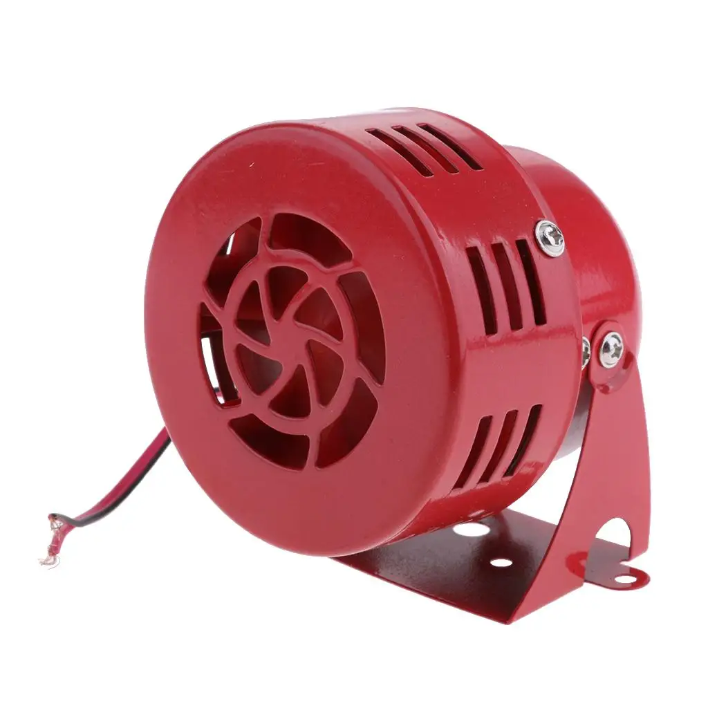110Db Motor Horn 12V Automotive Sirena Horn Alarm Car Trucks Allarme Motorizzato Corno Metallico Per Veicolo