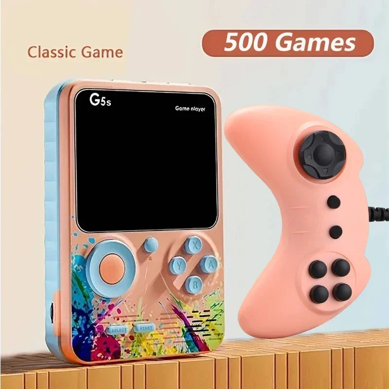 New G5S Inch Video Game Console Mini Portable Retro TV