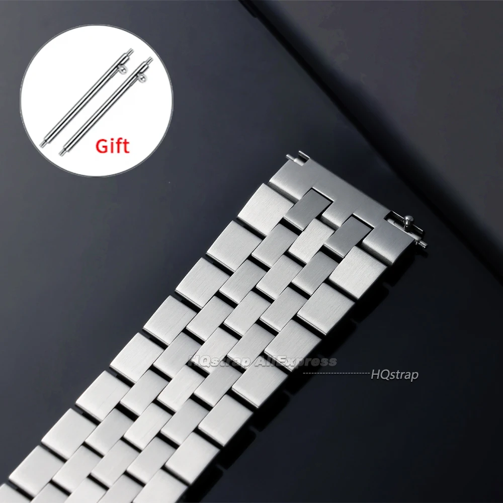 Premium Stainless Steel Bracelet with Quick Release Solid Folding Buckle