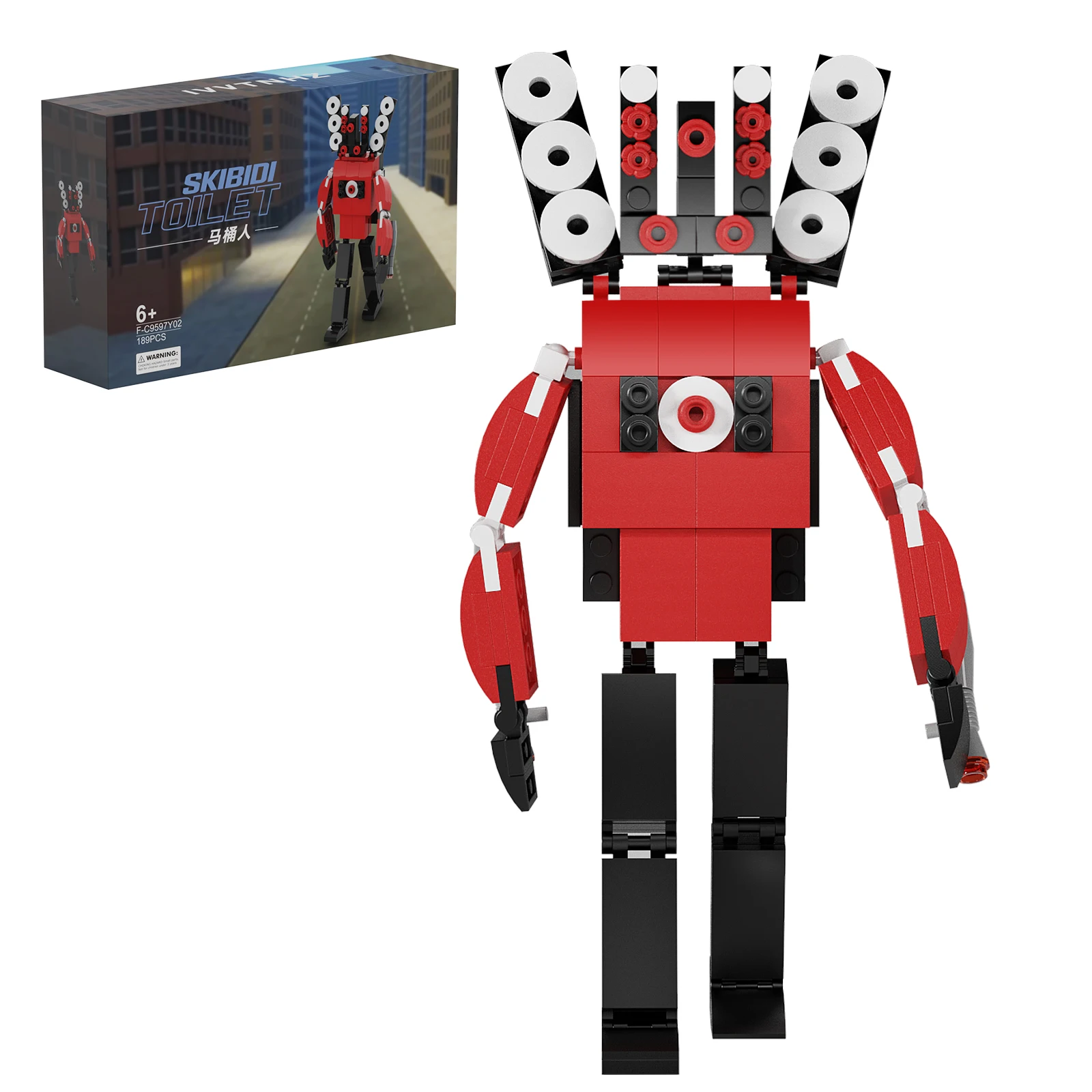 

Игрушка-конструктор MOC «ужасы» для детей