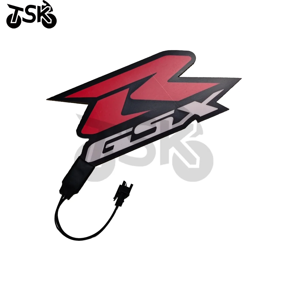 For SUZUKI GSX-R 1000 GSXR 750 GSX-R 600 GXSR 125 Motorcycle Night Light Sticker Signal Helmet Lamp Decal