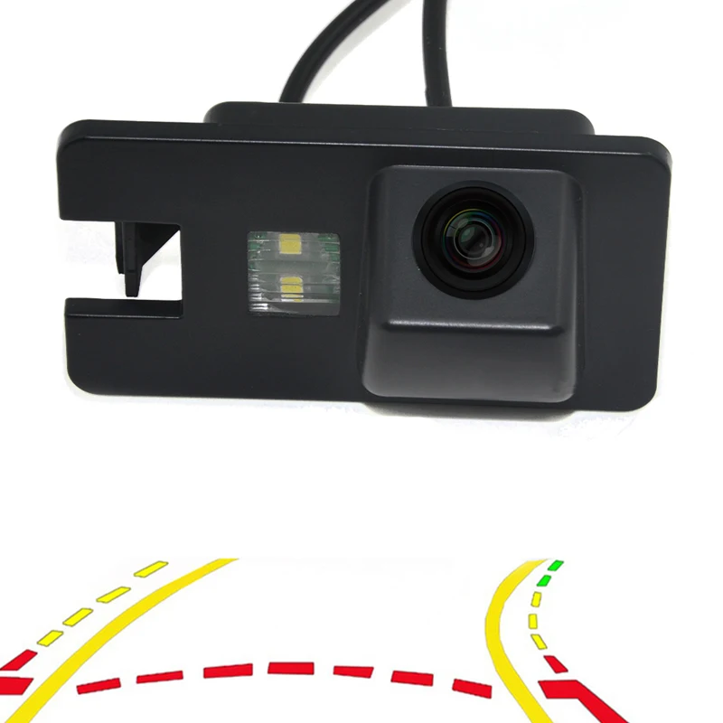 Intelligent Dynamic Trajectory Tracks Car Parking Assistance Reversing Backup Rear View Camera For Great Wall Hover H3 H5 Haval