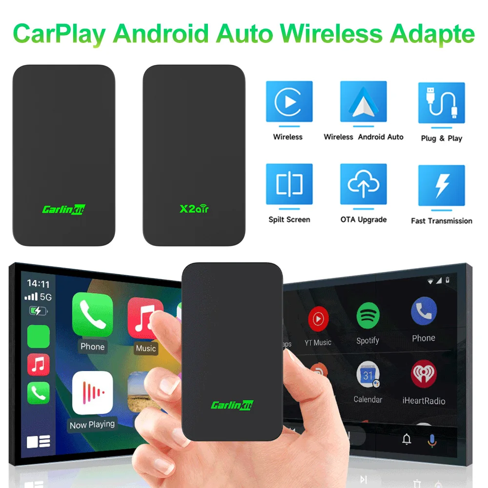 Carlinkit 5.0 (2Air) Dernier adaptateur pour CarPlay sans fil