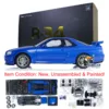 Kits Capo R34 RC Racing Car 1/8 Metal Electric High-Speed Drifting Car 2-Speed Transmission Vehicle Model Toys for Adult TH22605 1