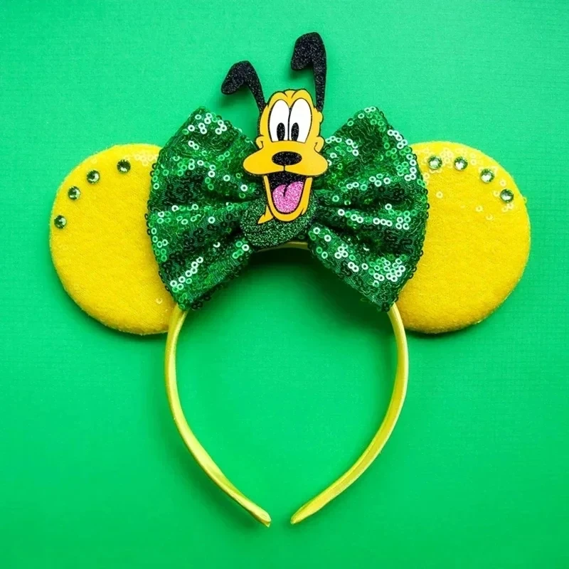 Mickey Mouse Ears Headbands Daisy Duck Hairbands Donald Duck Headwear for Baby Girls Adults Women Bows Hair Accessories hair accessories hair headband accessories baby headband set