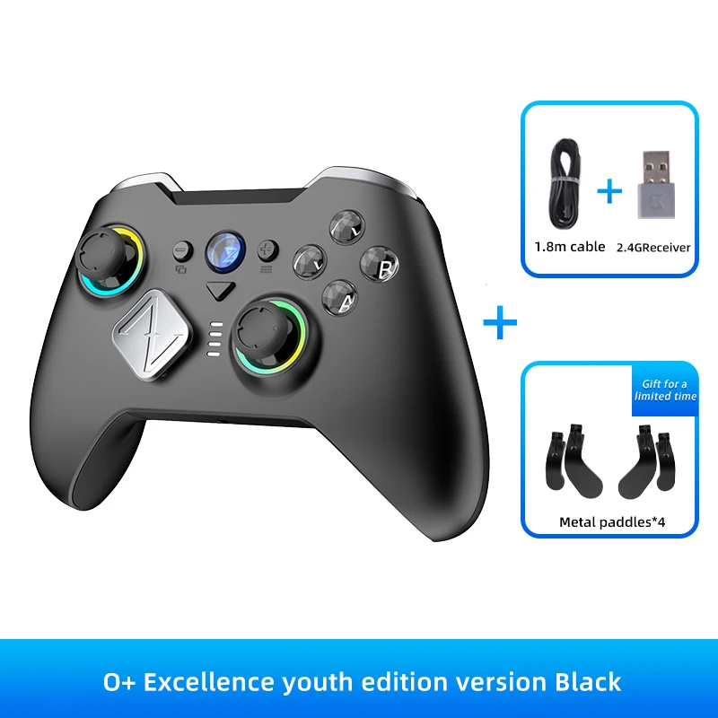 وحدة تحكم ألعاب متميزة من 8BitDo Ultimate، تتميز ب...