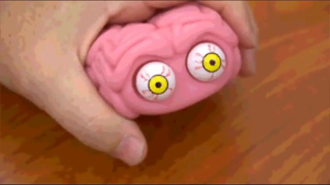 Антистрессовая игрушка Flippy Brain Squishy MEADE