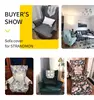 CRIUSJA Chair Cover for Strandmon Armchair, Couch Cover for Living Room, Armchair Sofa Slipcover 4