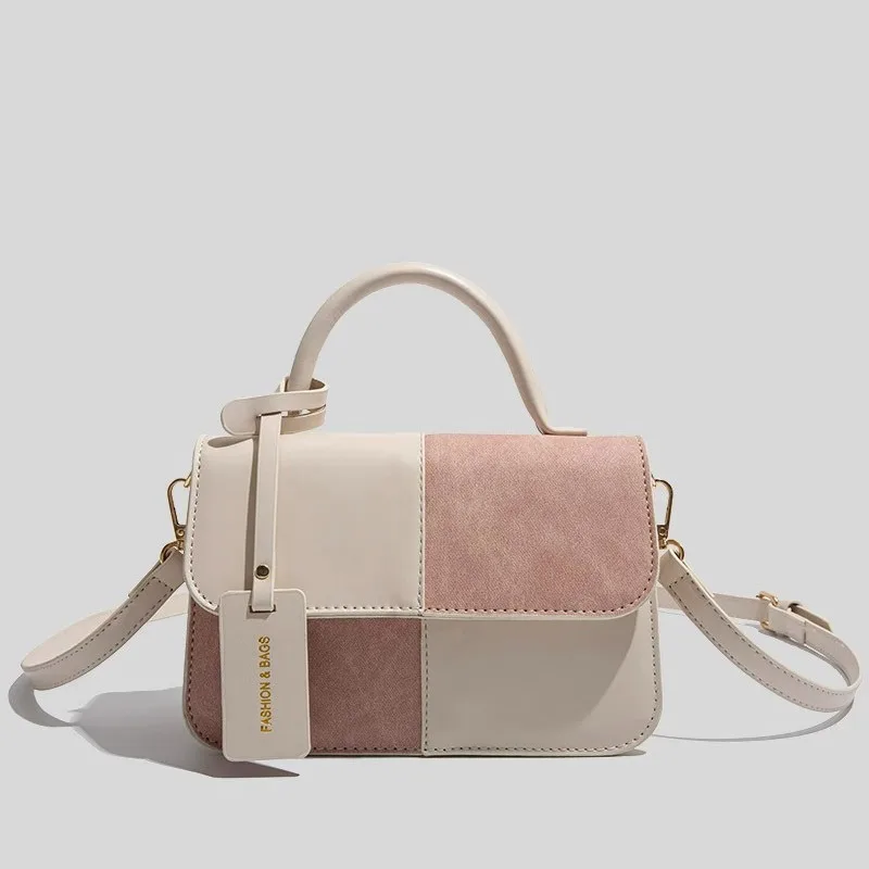 French retro women shoulder bag