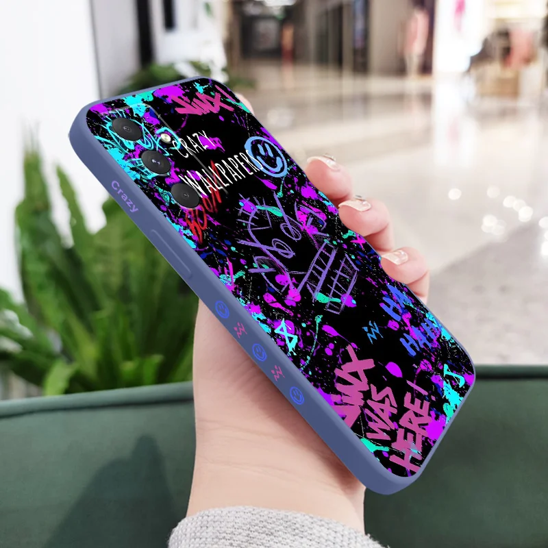 Vibrant Graffiti Art Phone Case - Bold & Colorful Cover