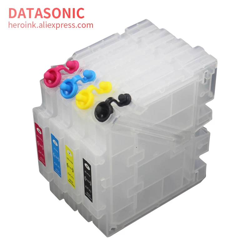 

4color Empty Refillable Ink Cartridge With Chip compatible for Ricoh SAWGRASS SG500 SG1000 printer no AB model