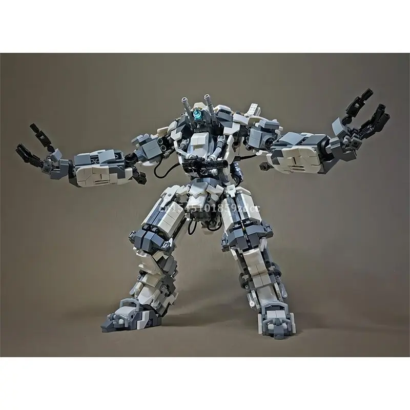 MOC-MK17 Mech Robot Knight Model Building Block,