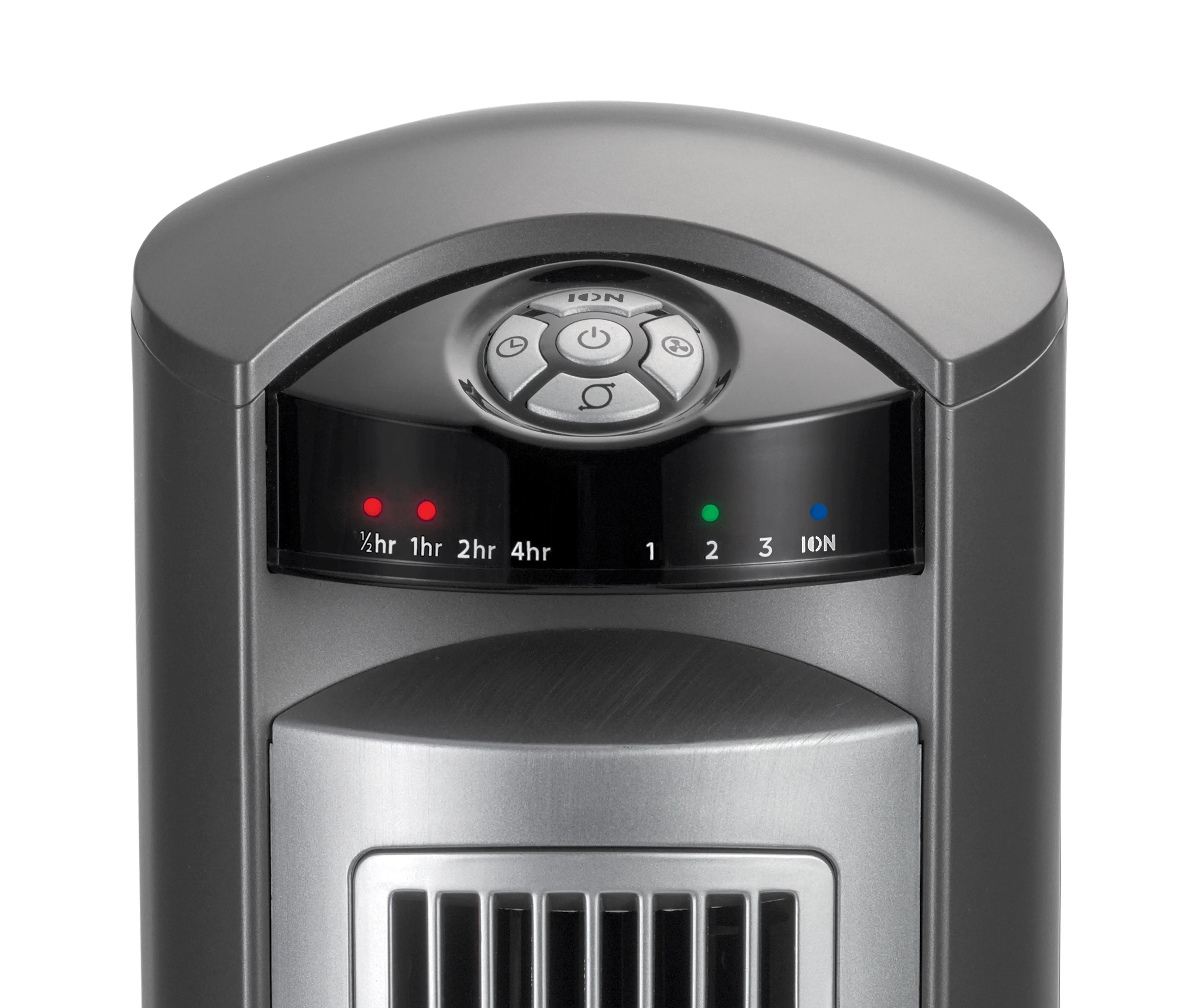 Wind Curve Tower Fan with Ionizer and Remote, 2551, Silver - AliExpress
