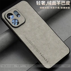 Matte PU Leather Shockproof Bumper Phone Case with Silicone Protective Shell - OPPO Reno14 F 4G (GRAY)
