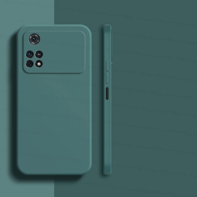 For Xiaomi Poco M4 Pro 4G Case Poco M4 M3 Pro 4G Cover Shockproof Soft Liqui tpu
