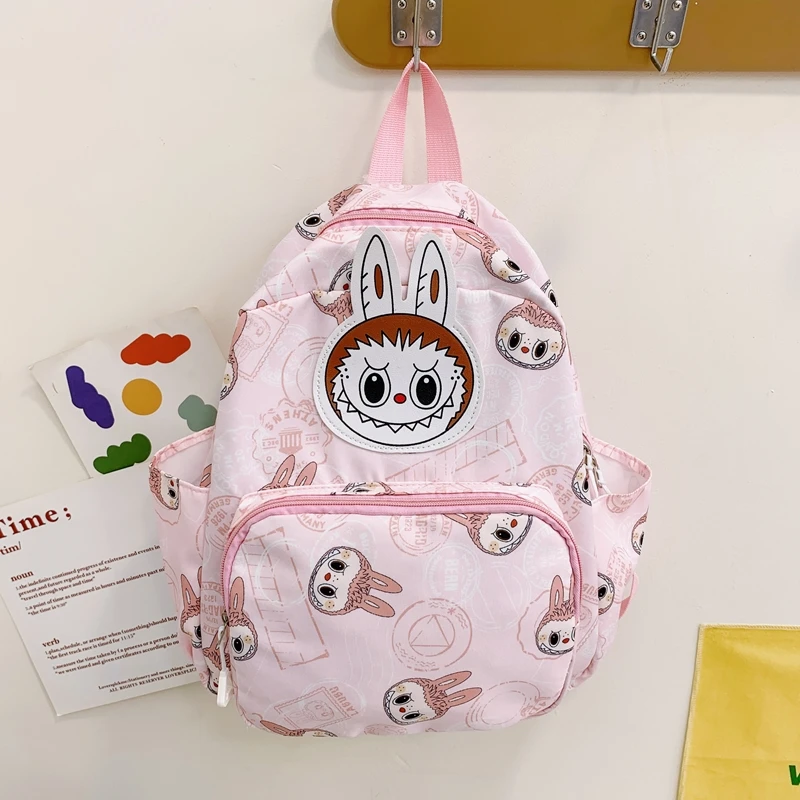 Labubu Lightweight Cartoon Anime Schoolbag – Durable, Water-Resistant Backpack for Travel & Daily Use 5