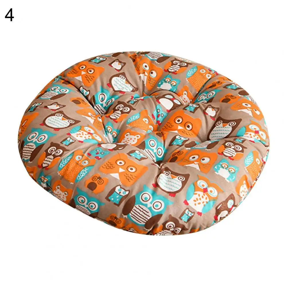 Seat Cushion Useful Round Versatile Chair Cushion Pad Tear Resistance Multi-style Chair Pad 