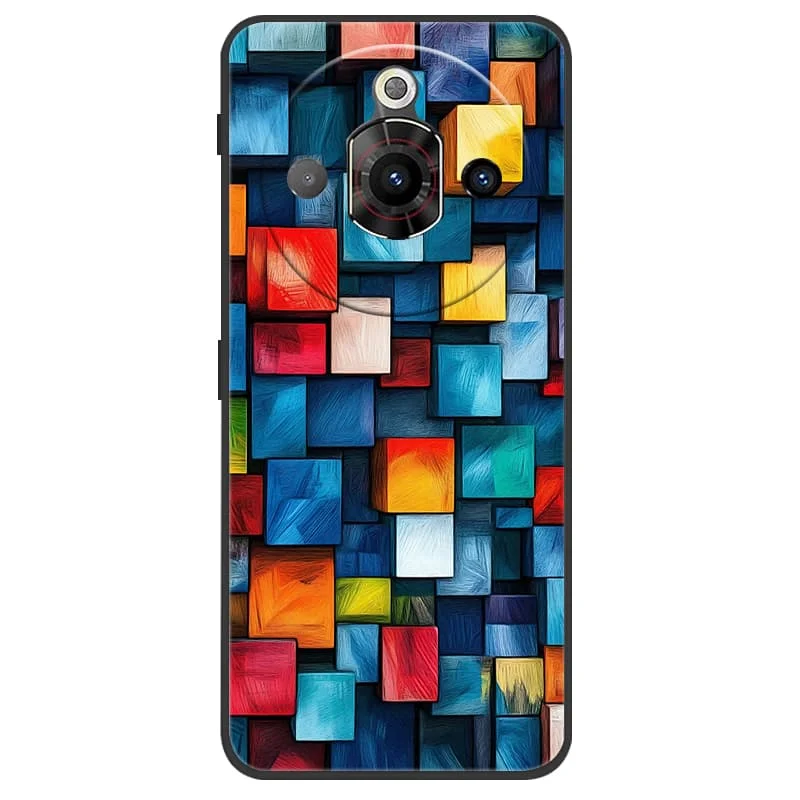Cute Fashion Black Silicone Soft Phone Case - Shockproof Back Cover Shell