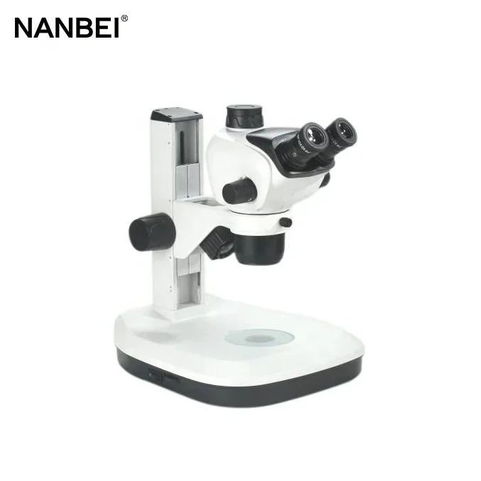 

Magnification 90X Trinocular Stereo Zoom Microscope With Camera and Light Source