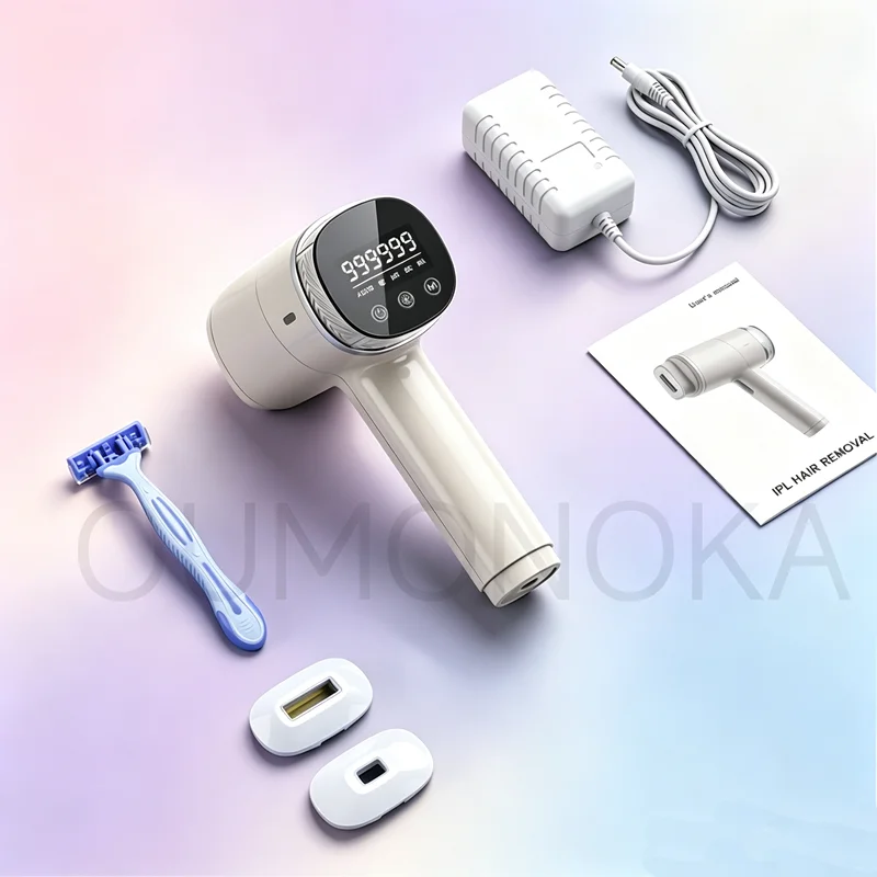 جهاز إزالة الشعر بالليزر الدائم بتقنية IPL الكهربائية للنساء، ماكينة حلاقة للوجه، جهاز تجميل، أداة قص الشعر للرجال