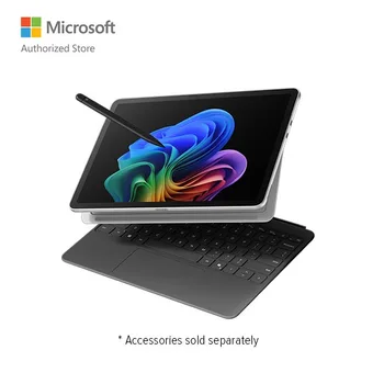 Original Microsoft Surface Pro 12-inch Snapdragon Processor  Windows 11 2-in-1 Ultra-thin Laptop X-Plus 16GB+512GB(Platinum) 1