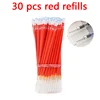 30Pcs Red Refill
