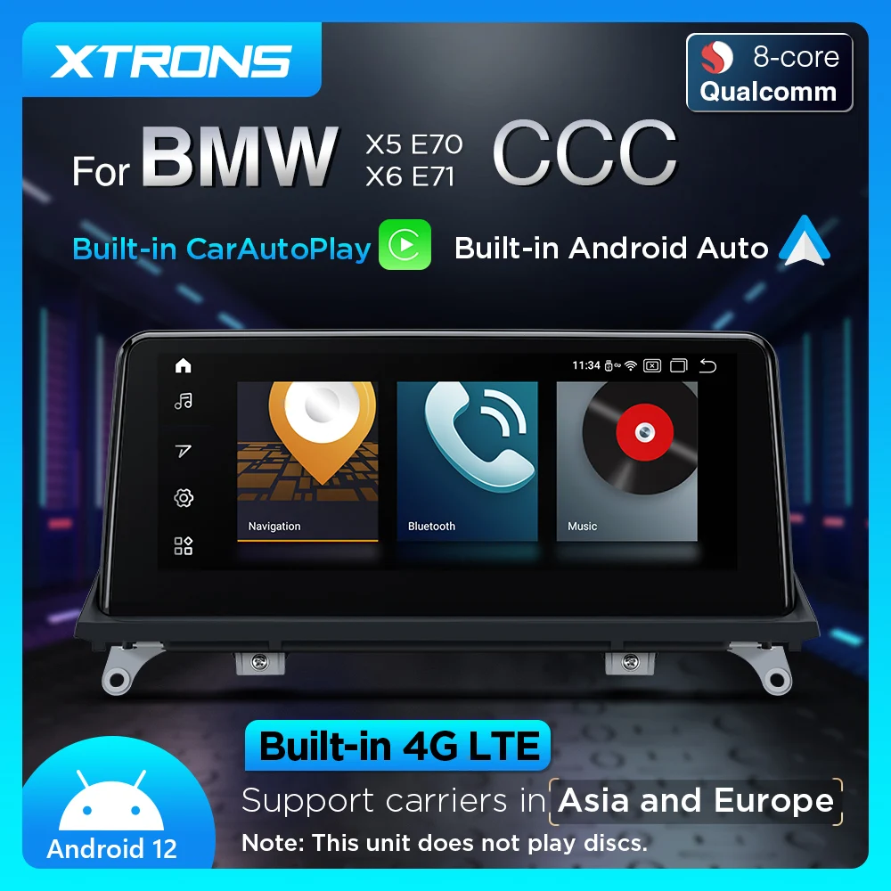 xtrons 10.25 android 12 autoradio carplay