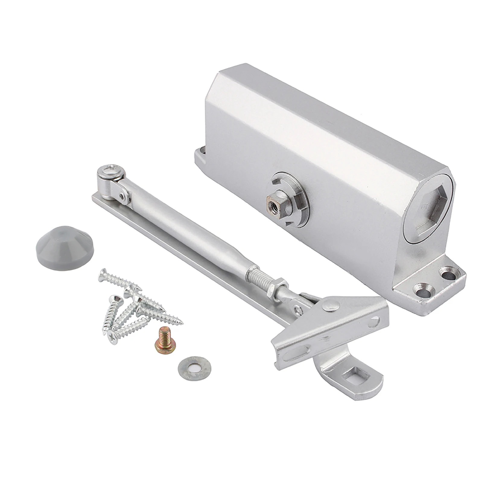 Door Opener Closer Hydraulic Buffer Home Positioning Spring Closer 35‑60KG