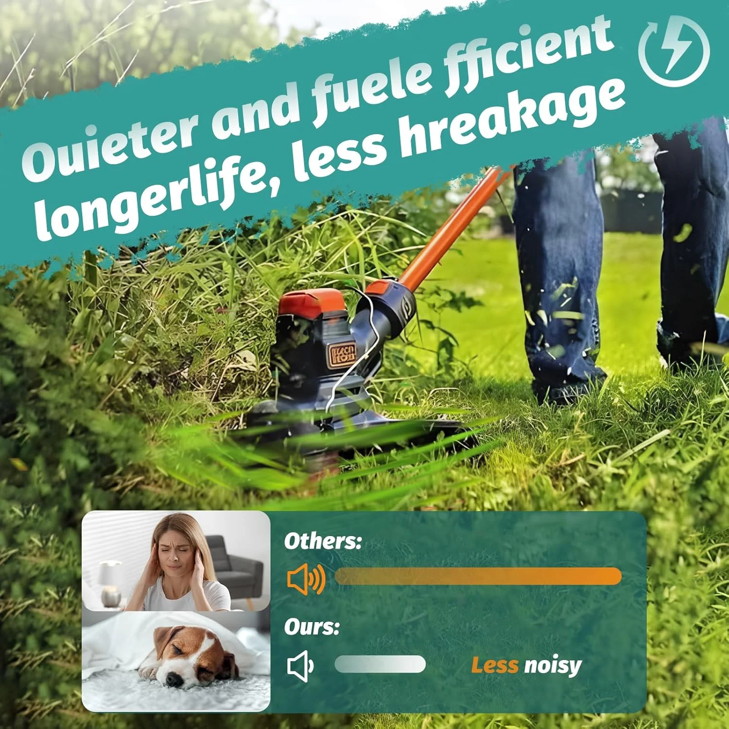 Grass Trimmer Line 2.7mmx100m Pentagram Trimmer Head String Nylon Mowing Trimmer Line for Grass Roll Grass Rope Line Lawn Mower Accessories
