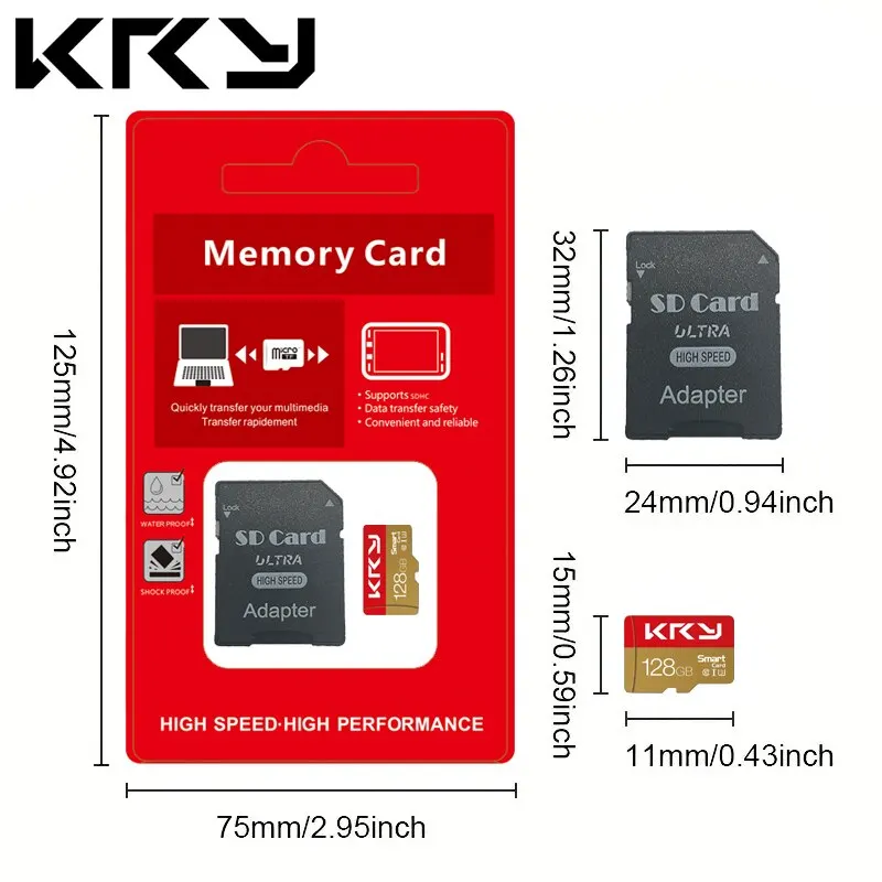 ޴ ũ ޸ SD ī, SD/TF ÷ ī, U3 Ŭ 10, 32GB, 32GB, 128GB, 64GB, 128GB