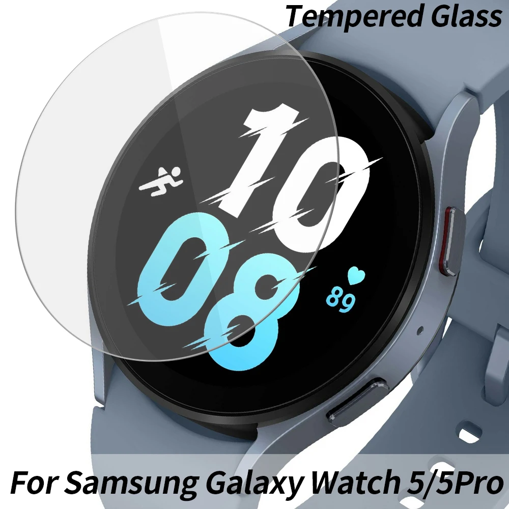 

1-5PCS Screen Protector for Samsung Galaxy Watch 5 40mm 44mm Anti-Scratch Tempered Glass Film for Samsung Galaxy Watch 5pro 45mm
