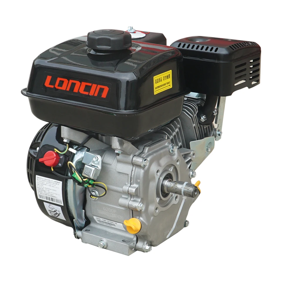 Loncin G200F 6.5HP 196cc 4.1kw manual start Gasoline engine
