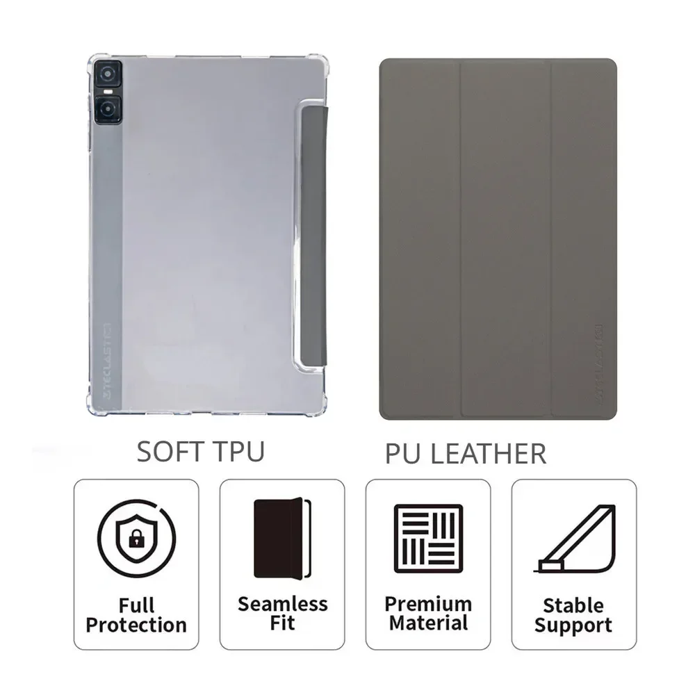 Premium PU Leather Folding Stand Smart Case for 10.5 Tablet – Sleek and Durable Design