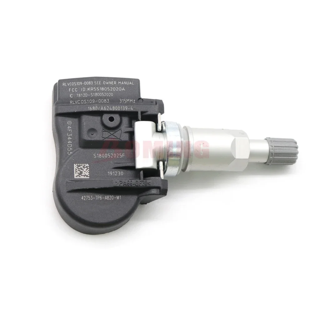 ڵ TPMS , ȥ ڵ ũν CR-V 2010-2015 Ÿ̾ з ͸ , 42753-TP6-A820, 42753-TP6-A821, 315Mhz