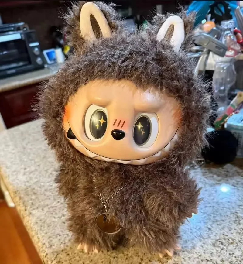38cm Angel Zimomo Monster Labubu Creative Change Doll Diy