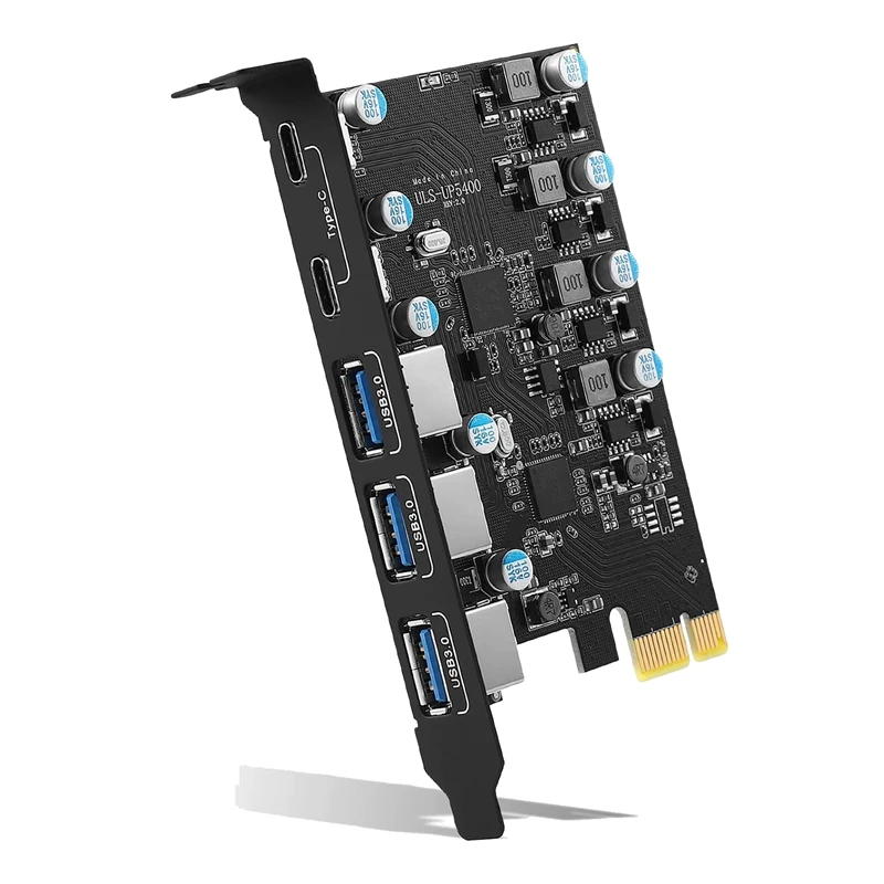Scheda Adattatore Pcie Per Pc Desktop Da 1 Pezzo Schede Riser Per Controller Usb Per Windows 11/10/8/7