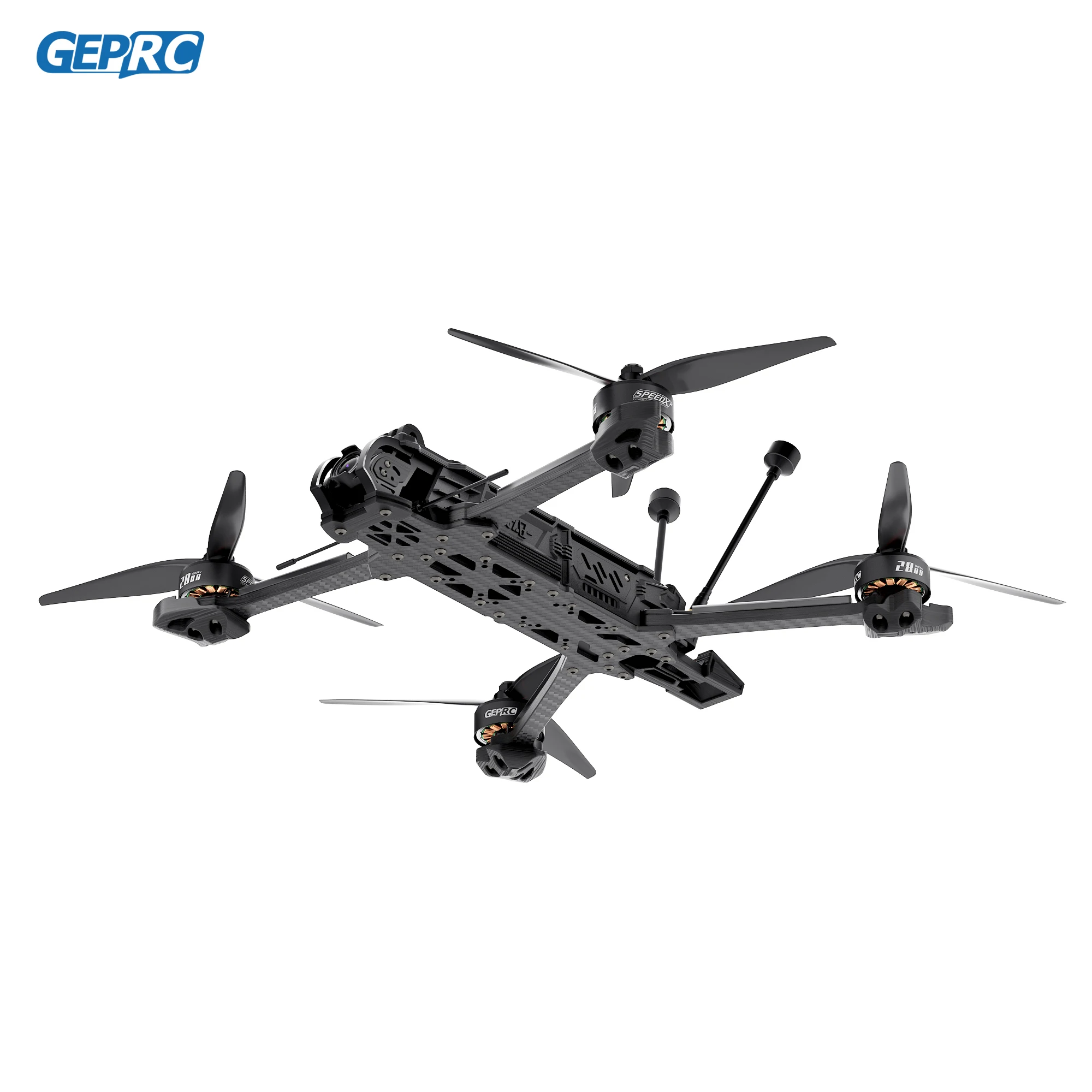 GEPRC MOZ7 아날로그 장거리 FPV, 내장 블루투스 RC 쿼드콥터, 장거리 프리스타일 드론 레이싱 키트, 7 인치, 6S F722-BT-HD V3