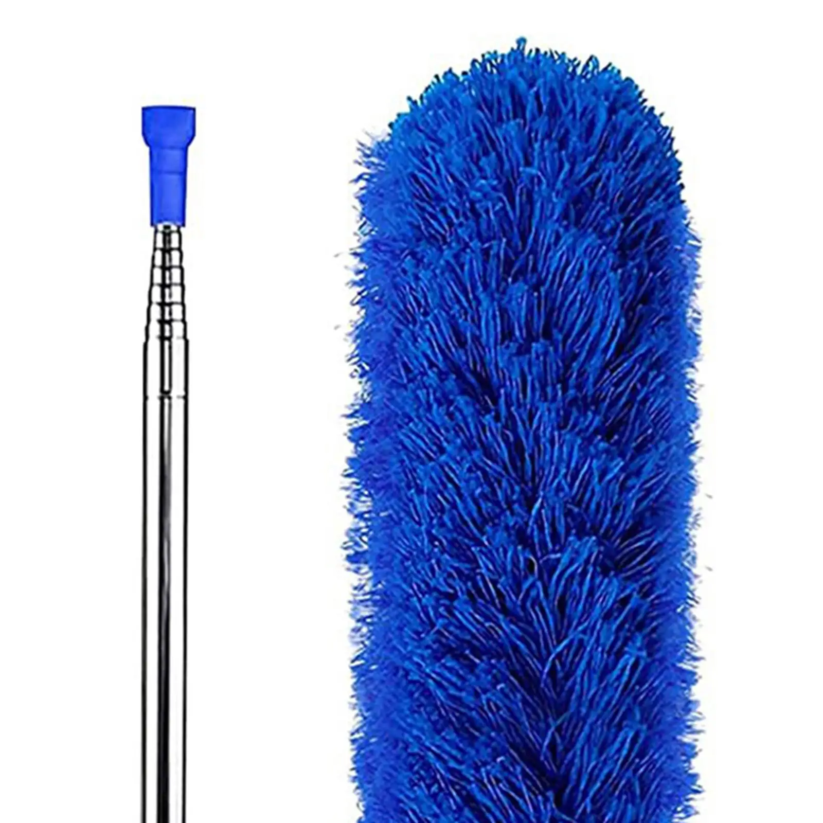 Gutter Brush Cleaning The Leaves, Debris And Twigs of Gutters Extendable Pole 86.6inch Gutter Cleaning Tool Adjustable Angle