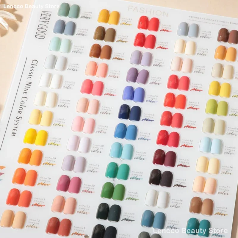 Eleanos Bear 60 Colors Gel Set15ml Very Good Nail Gel Polish Kit With Color Display Card Wholsale Soak Off UV LED Gel Nail Salon 4
