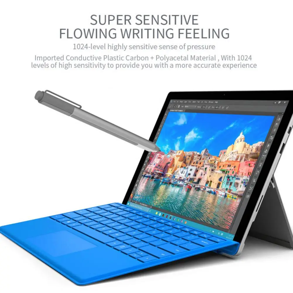 

Стилус Сенсорный 3 шт., сменный наконечник, набор наконечников для Surface Pro 4/5