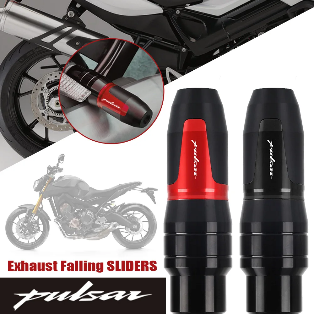 

Аксессуары для мотоциклов Bajaj Pulsar 200 NS/200 RS/200 AS CNC, слайдеры выхлопной рамы, аварийные прокладки, защита от падения