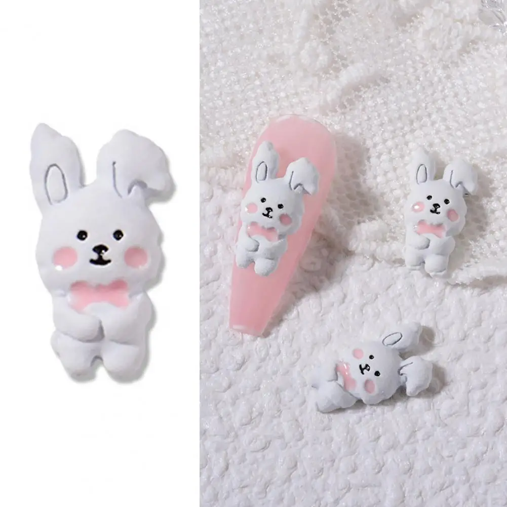 

Delicate Ultra-Light Cute Carrot Rabbit Nail Decors Manicure Nail Accessories Non-Fading Nail Decorations Nail Supplies