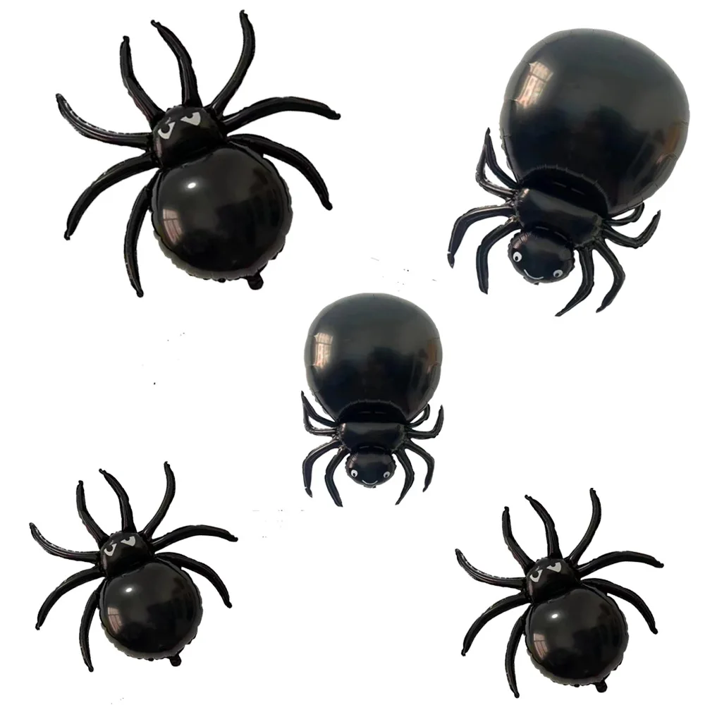 

Halloween Decoration Spider Aluminum Film Balloon Children's Toys Festival Party Balloon