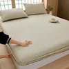 2025 new cotton yarn-dyed AB version washed cotton single product series-A version single bed hat, bed hat single piece 5