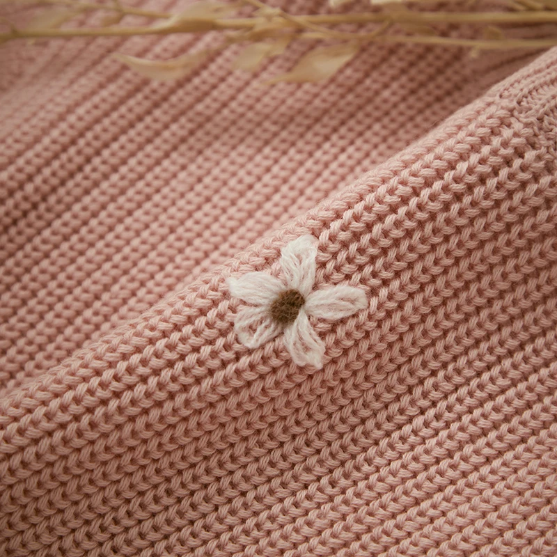 Baby Flower Knit Sweater 5