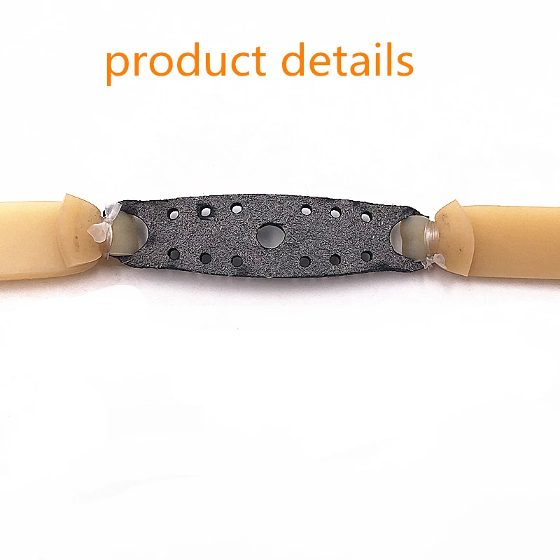 3pcs2.0mm Thickened Large Elastic Flat Leather Rubber Band For Hunting Slingshots Rebound Faster and Stronger Catapult Use slingshot rubber band