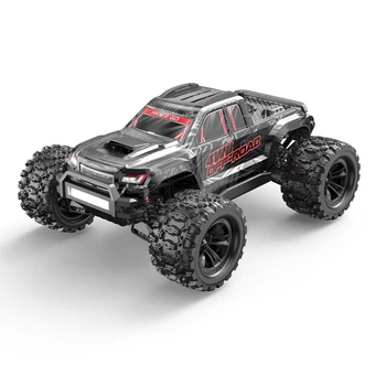1/10 MJX 10208 V2 Upgraded Version 4WD Brushless RC Car Small Monster Bigfoot RC Car High Speed Buggy Model All-terrain Racing 1