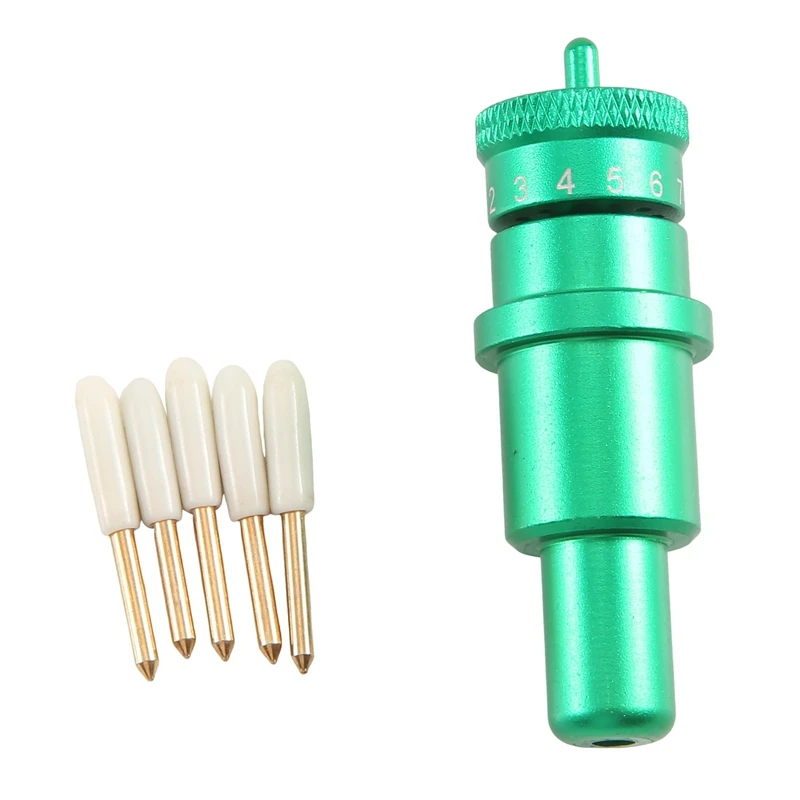 5 Pezzi Premium Blade Per Silhouette Cameo 4 Plus Pro Portrait 3 Plotter + 1Pc Blade Holder Facile Installazione